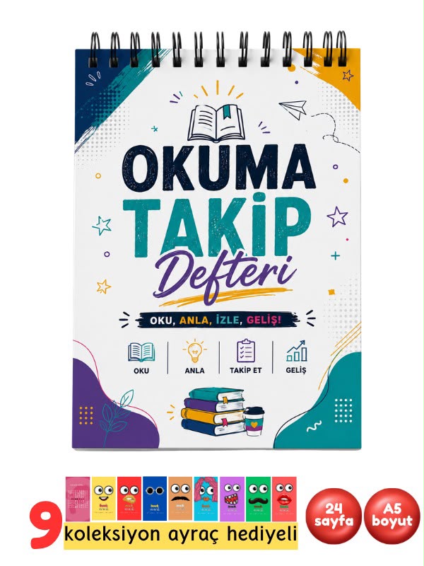 Okuma Günlüğü - Reading Journal - Kitap Takip Defteri
